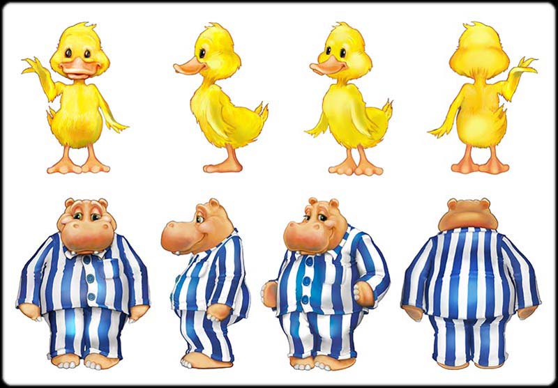 Hippo and Duck Turnaround Stylesheet