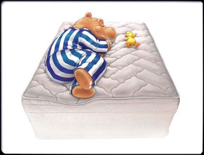 Silentnight Bed Perspective Matress