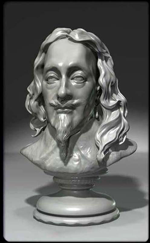 Charles I - Bust