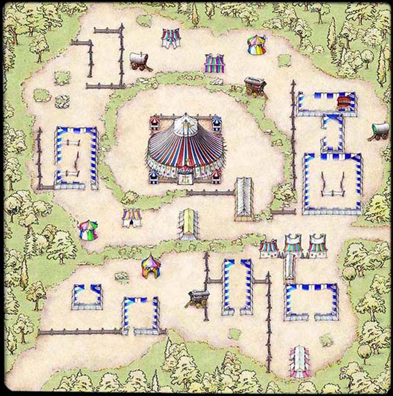 Dragonology - Circus Map