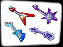 Lego Rock Band Guitars