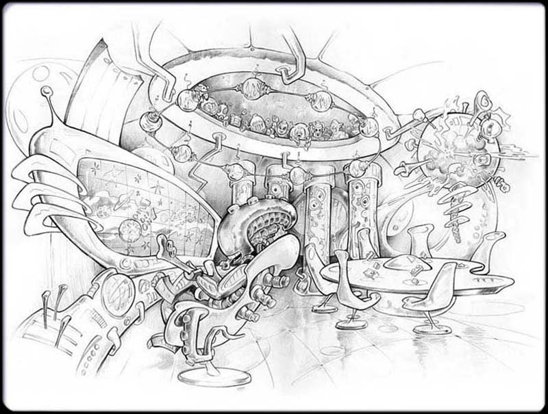 Saucer Interior