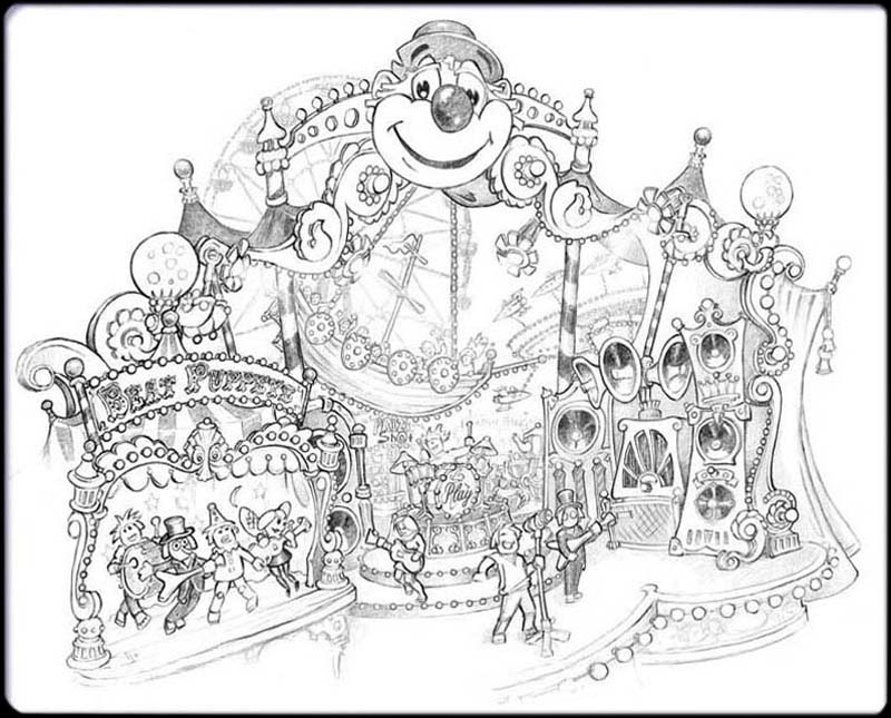 Theme Park Stage