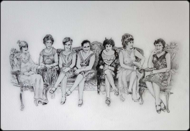 Troup drawing