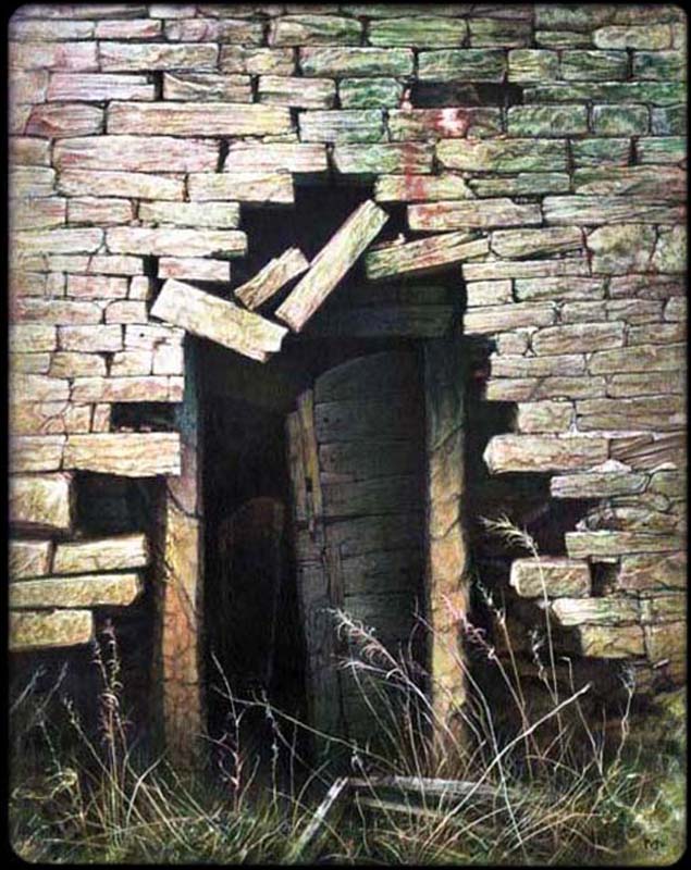 Distressed Entrance