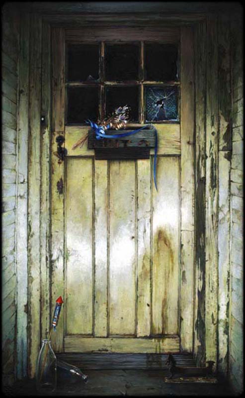 Distressed Porch