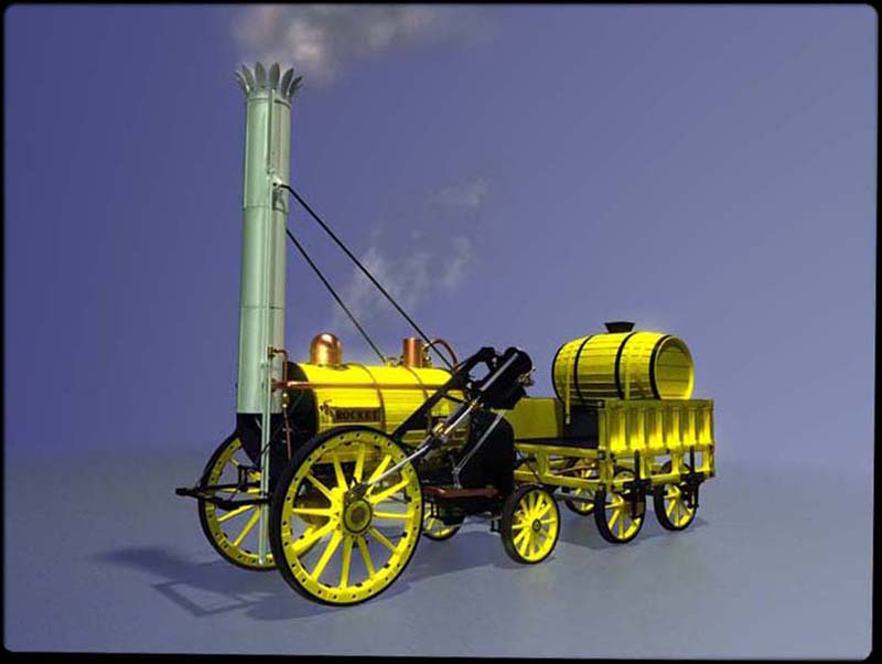 Stephenson's Rocket Side