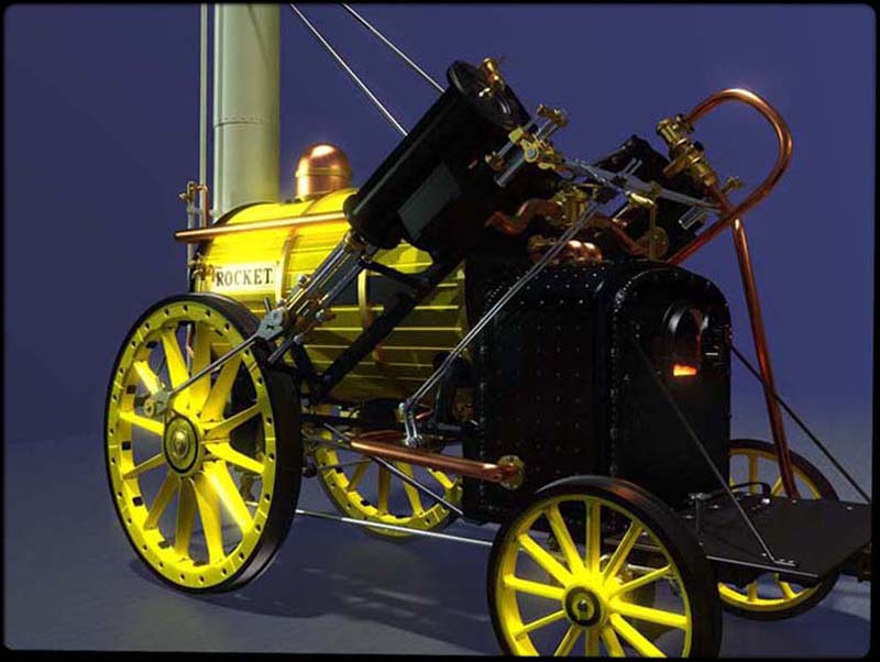 Stephenson's Rocket Back